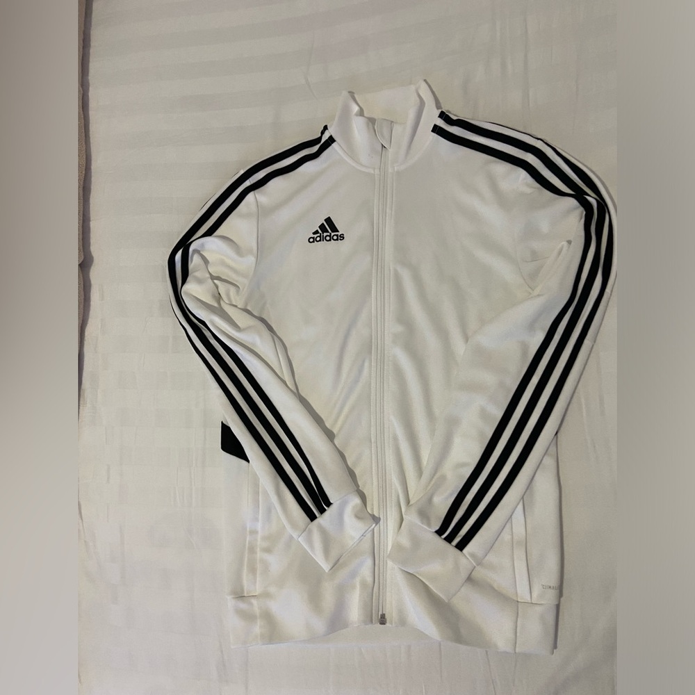 Adidas Men's White Track Jacket
